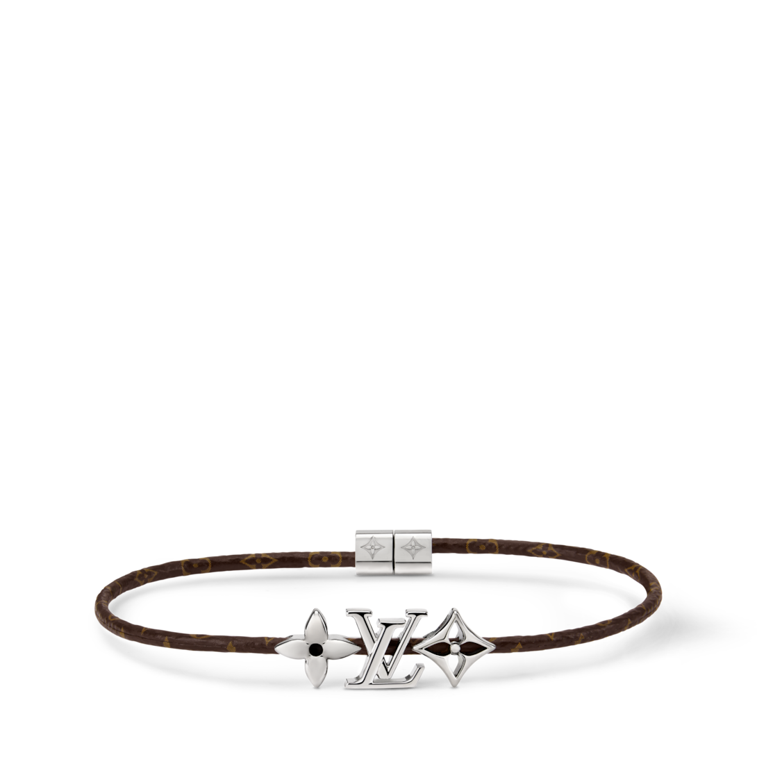 Louis Vuitton ロゴ ブレスレット LV Iconic Bracelet Monogram Canvas